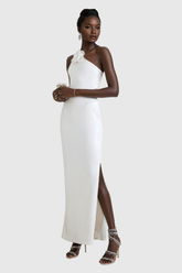 Aceline – Figurbetontes Maxikleid mit Pailletten und Neckholder